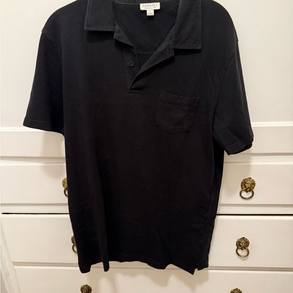 Black Men's Polo Shirt